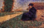 Georges Seurat Personality in the Landscape china oil painting reproduction